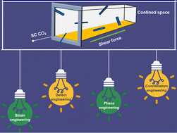 Graphical abstract: Supercritical CO2-induced anti-nanoconfinement effect to obtain novel 2D structures