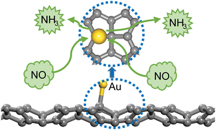 Graphical abstract: Theoretical investigation of single-atom catalysts anchored on pure carbon substrate for electroreduction of NO to NH3