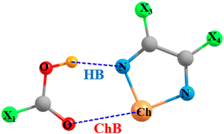 Graphical abstract: Adjusting the balance between hydrogen and chalcogen bonds