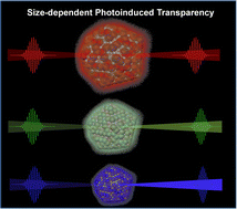 Graphical abstract: Size-dependent photoinduced transparency in colloidal CdTe quantum dots in the strong confinement regime: an inverse linear relationship