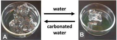 Graphical abstract: CO2-responsive gels