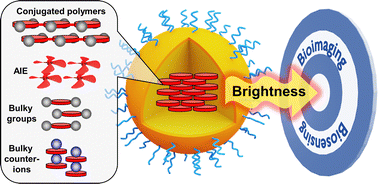 Graphical abstract: Brightness of fluorescent organic nanomaterials