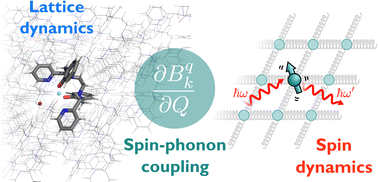 Graphical abstract: Spin–phonon coupling and magnetic relaxation in single-molecule magnets