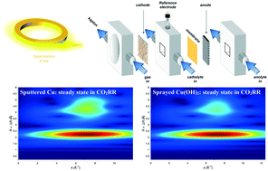 Graphical abstract: Operando X-ray absorption spectroscopic studies of the carbon dioxide reduction reaction in a modified flow cell