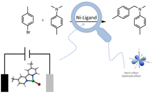 Graphical abstract: Theoretical investigation of mechanism on nickel-catalyzed electrochemical cross-coupling of aryl bromides and arylamines