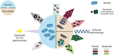 Graphical abstract: Alumina binder effects on the hydrothermal stability of shaped zeolite-based catalyst bodies