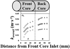 Graphical abstract: Investigation of the deactivation of a washcoated monolith using a spatially resolved technique