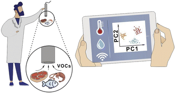 Graphical abstract: Remote monitoring of volatiles by ion mobility spectrometry with wireless data transmission and centralized data analysis