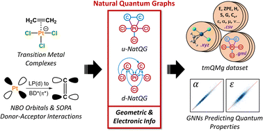 Graphical abstract: Deep learning metal complex properties with natural quantum graphs