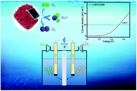 Graphical abstract: ZIF-67-derived nanoframes as efficient bifunctional catalysts for overall water splitting in alkaline medium