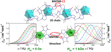 Graphical abstract: Syntheses, structures, and magnetic properties of the lanthanide complexes of imidazole-substituted nitronyl nitroxide biradicals