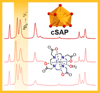 Graphical abstract: Long story short: donor set symmetry in [Eu(DOTA)(H2O)]− crystals determines the electronic structure