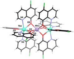 Graphical abstract: Efficient synthetic route to heterobimetallic trinuclear complexes [Ln–Mn–Ln] and their single molecule magnetic properties