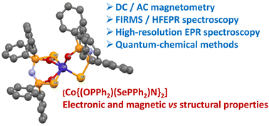 Graphical abstract: Magnetic anisotropy and structural flexibility in the field-induced single ion magnets [Co{(OPPh2)(EPPh2)N}2], E = S, Se, explored by experimental and computational methods