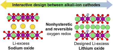 Graphical abstract: An interactive design for sustainable oxygen capacity in alkali-ion batteries