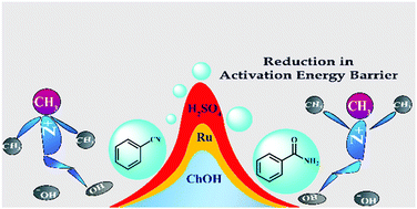 Graphical abstract: Hydrogen bond mediated conversion of benzenenitriles and arylacetonitriles to amides: an “on/in-water” reaction strategy