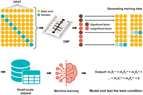 Graphical abstract: Integrating machine learning and digital microfluidics for screening experimental conditions