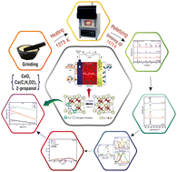 Graphical abstract: Synthesis and ionic conductivity of calcium-doped ceria relevant to solid oxide fuel cell applications