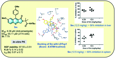 Graphical abstract: Discovery of 2,3-dihydro-1H-pyrrolo[3,4-b]quinolin-1-one derivatives as possible antileishmanial agents