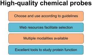 Graphical abstract: The era of high-quality chemical probes