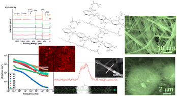 Graphical abstract: Iron oxide – poly(m-anthranilic acid)–poly(ε-caprolactone) electrospun composite nanofibers: fabrication and properties
