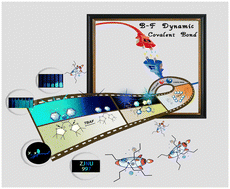Graphical abstract: Fluoride-regulated colorimetric and fluorometric switch through B–F dynamic covalent reactions of AIEgens