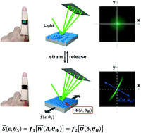 Graphical abstract: Strain-ultrasensitive surface wrinkles for visual optical sensors