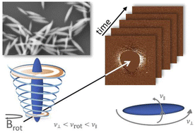 Graphical abstract: Controlling the rotation modes of hematite nanospindles using dynamic magnetic fields