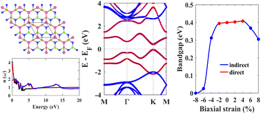 Graphical abstract: Numerical characterization of the electronic and optical properties of plumbene/hBN heterobilayer using first-principles study