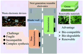 Graphical abstract: Applications of biomemristors in next generation wearable electronics