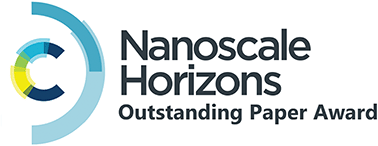 Graphical abstract: Nanoscale Horizons 2021 Outstanding Paper Award