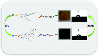 Graphical abstract: Preparation and properties of a polyurethane film based on novel photochromic spirooxazine chain extension