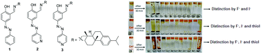 Graphical abstract: Dehydroabietylamine-decorated imino-phenols: supramolecular gelation and gel phase selective detection of Fe3+, Cu2+ and Hg2+ ions under different experimental conditions