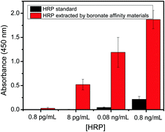 Graphical abstract: Polyamidoamine dendrimer-assisted 3-carboxybenzoboroxole-functionalized magnetic nanoparticles for highly efficient capture of trace cis-diol-containing biomacromolecules