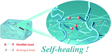 Graphical abstract: Self-healing dynamic bond-based robust polyurethane acrylate hybrid polymers