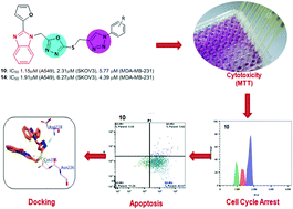 Graphical abstract: Design, synthesis, anticancer activity and molecular docking studies of new benzimidazole derivatives bearing 1,3,4-oxadiazole moieties as potential thymidylate synthase inhibitors