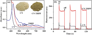 Graphical abstract: A visible light inducing photoelectrochemical biosensor with high-performance based on a porphyrin-sensitized carbon nitride composite