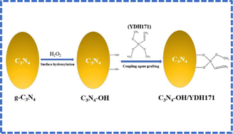 Graphical abstract: Surface double modification and photocatalytic performance of graphite carbon nitride