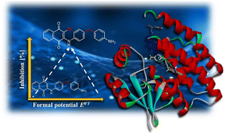 Graphical abstract: Effect of substituents and chain length in amino-1,4-naphthoquinones on glutathione-S-transferase inhibition: molecular docking and electrochemical perspectives: a structure–activity study