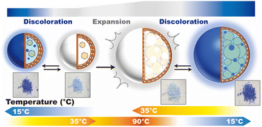 Graphical abstract: Dual-response thermosensitive microcapsules based on hydrogel