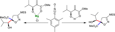 Graphical abstract: Unveiling the Mg(ii) promoted [3+2] cycloaddition reaction of mesitonitrile oxide to Baylis–Hilman adduct from the molecular electron density theory perspective