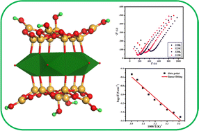 Graphical abstract: Synthesis and proton conducting ability of a crystalline 3-D vanadoborate with [V6B20] architectures