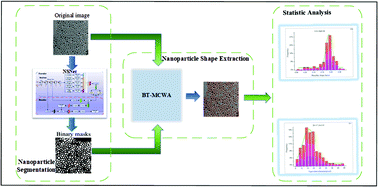 Graphical abstract: A deep learning-based framework for automatic analysis of the nanoparticle morphology in SEM/TEM images