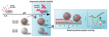 Graphical abstract: Mesoporous silica as a matrix for photocatalytic titanium dioxide nanoparticles: lipid membrane interactions