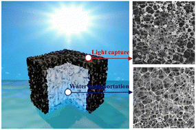 Graphical abstract: A fast curing assisted spray-coating method to fabricate a robust core–shell structured evaporator with stable solar vapor generation performance