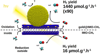 Graphical abstract: UV-Visible photo-reactivity of permanently polarized inorganic nanotubes coupled to gold nanoparticles