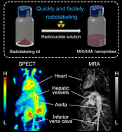 Graphical abstract: A clinically translatable kit for MRI/NMI dual-modality nanoprobes based on anchoring group-mediated radiolabeling