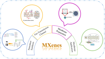 Graphical abstract: Two-dimensional nanomaterial MXenes for efficient gas separation: a review