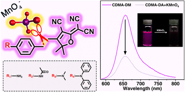 Graphical abstract: A TD-DFT study of a class of D–π–A fluorescent probes for detection of typical oxidants