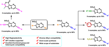 Graphical abstract: Stepwise synthesis of 2,6-difunctionalized ethyl pyrazolo[1,5-a]pyrimidine-3-carboxylate via site-selective cross-coupling reactions: experimental and computational studies